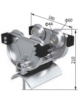 Промежуточная тележка W35MCT-150<br />
